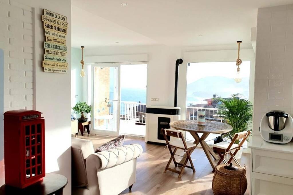 Villa Vistas Al Mar, Urbanizacion Privada Con Piscina De Agua Salada 阿霍 外观 照片