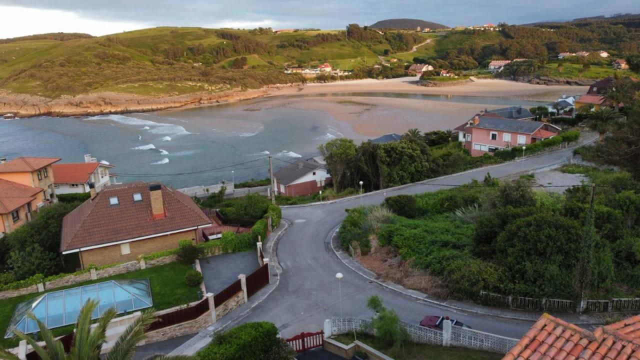 Villa Vistas Al Mar, Urbanizacion Privada Con Piscina De Agua Salada 阿霍 外观 照片