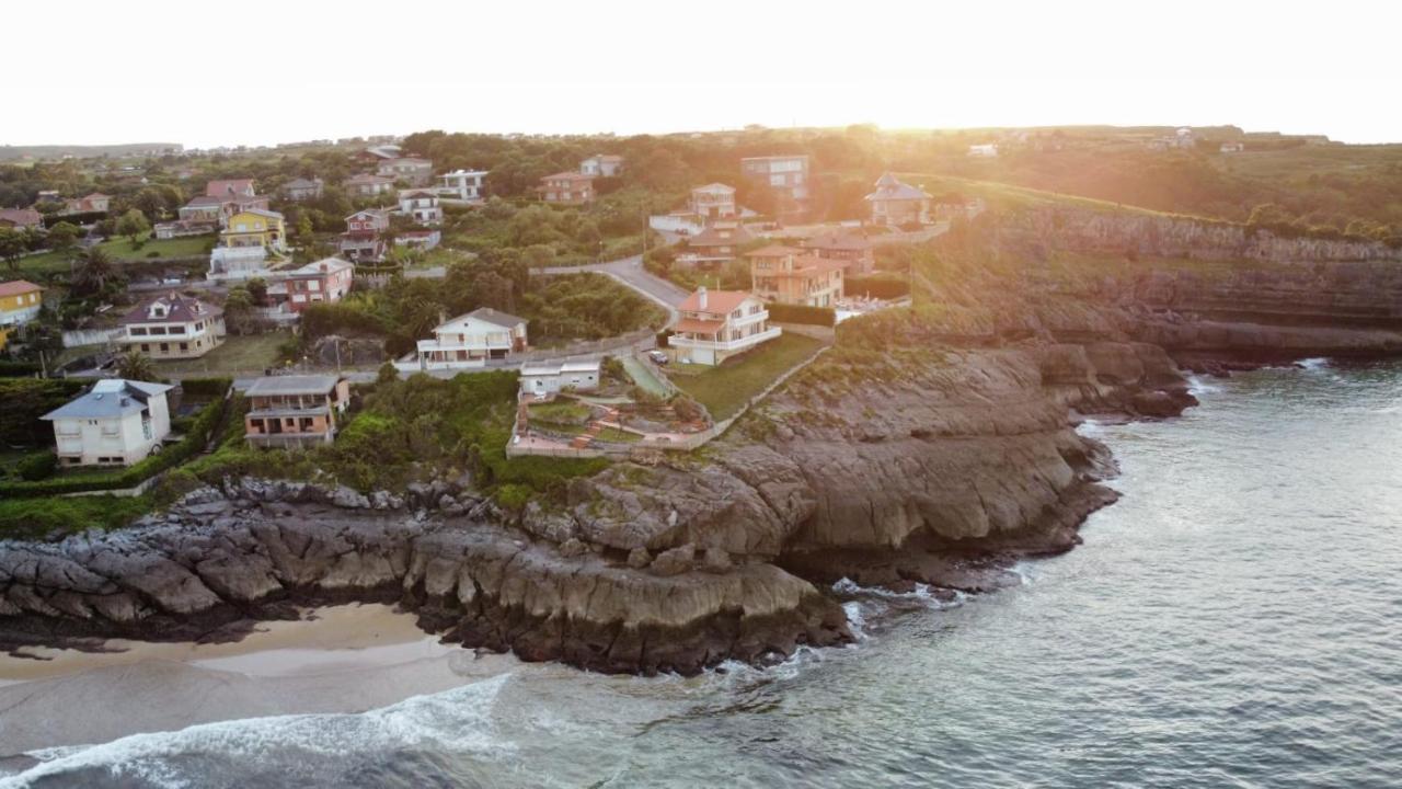 Villa Vistas Al Mar, Urbanizacion Privada Con Piscina De Agua Salada 阿霍 外观 照片
